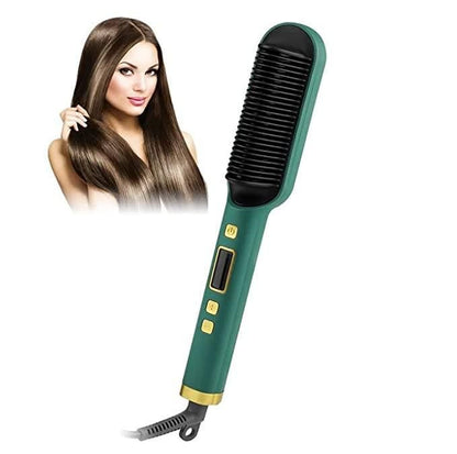 3-in-1 Ionic Hair Straightener & Styler Brush